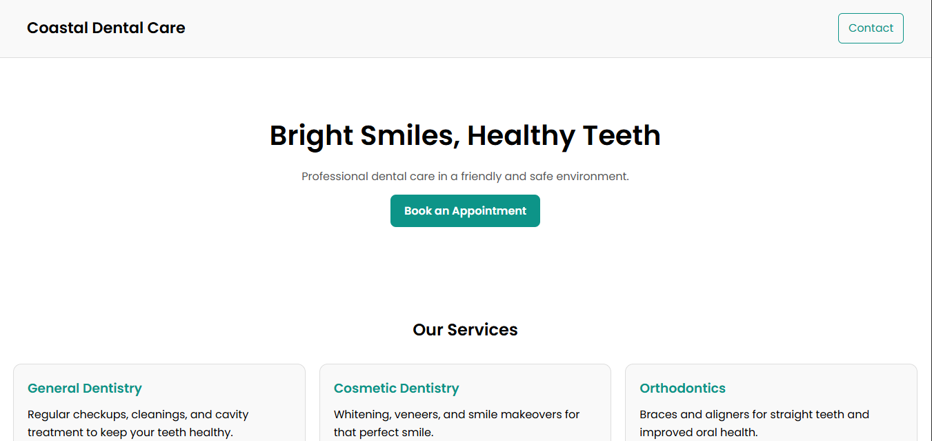 Coastal Dental Preview